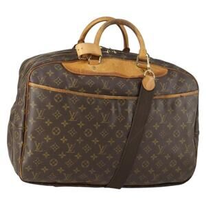 LOUIS VUITTON Monogram Alize de Poche Boston Bag 2way M41392 LV Auth 161996